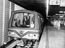 Ce a zis Elena cand a inaugurat metroul