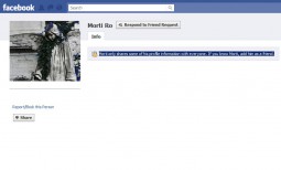 Morti.ro mi-a cerut prietenia pe Facebook