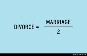 Un divort simplu ca o formulă matematică