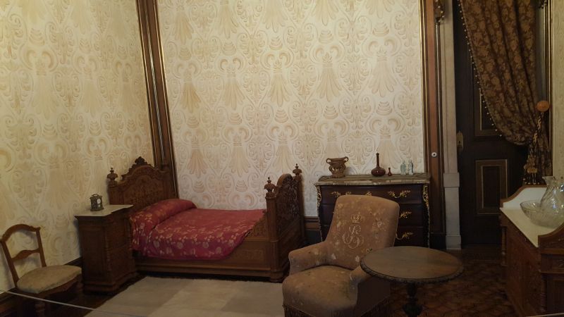 Un pat regal din palatul Ajuda