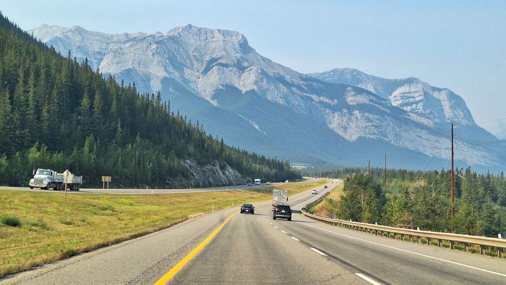Autostradă în Alberta