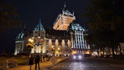 Hotelul Frontenac noaptea
