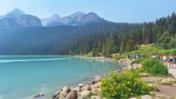 Un colț de Lake Louise