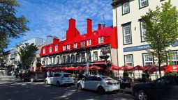 Cârciuma la care am mâncat la Quebec