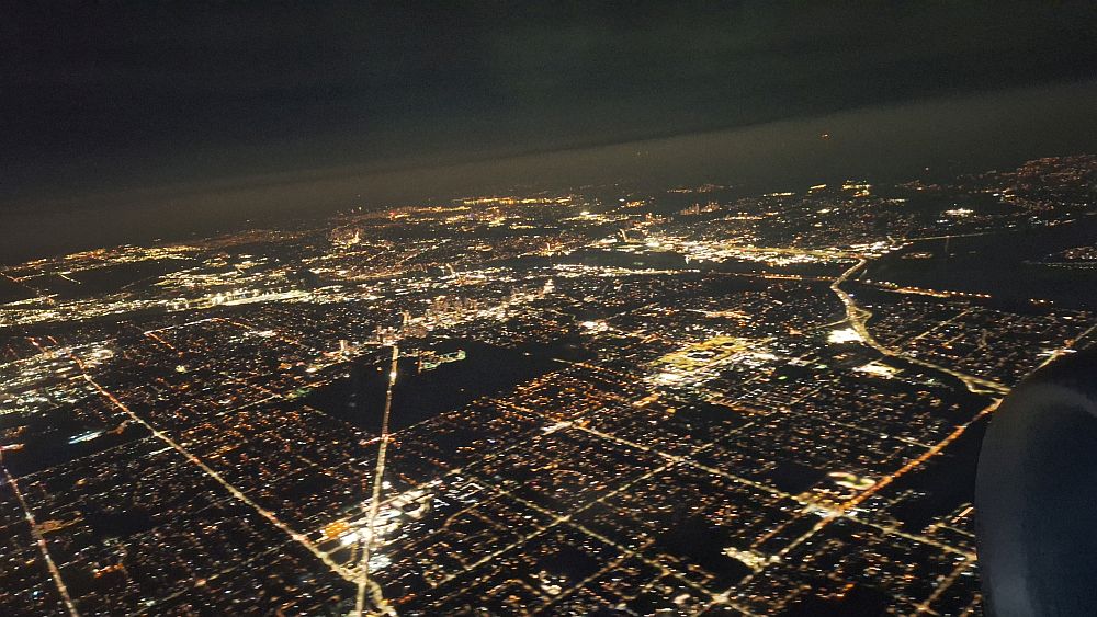 Vancouver văzut din avion